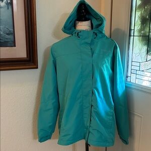 Magellan Outdoors Teal Hooded Jacket